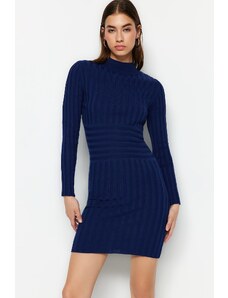 Trendyol Φόρεμα - Σκούρο Μπλε - Bodycon