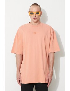 Βαμβακερό μπλουζάκι 032C χρώμα: πορτοκαλί F3SS23-C-1071 WASHED TERRACOTTA