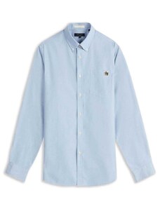TED BAKER Πουκαμισο Caplet Ls Oxford Shirt 254807 blue