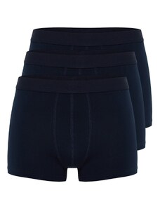 Trendyol Boxer Shorts - Σκούρο μπλε - 3 τμχ