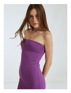 Celestino Strapless mini φόρεμα μωβ για Γυναίκα