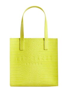 TED BAKER Τσαντακι Reptcon Imitation Croc Small Icon Bag 253519 lime