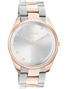 OOZOO Timepieces - C10964, Rose Gold case with Stainless Steel Bracelet