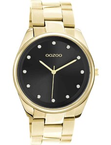 OOZOO Timepieces - C10965, Gold case with Stainless Steel Bracelet