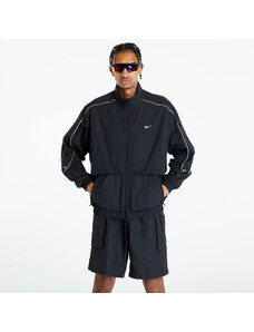 Ανδρικά μπουφάν Nike Solo Swoosh Woven Tracksuit Jacket Black/ White