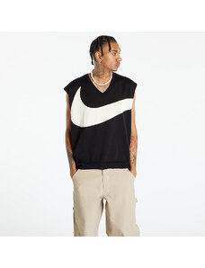 Ανδρικά γιλέκα Nike Swoosh Sweater Vest Black/ Coconut Milk