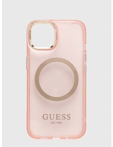 Θήκη κινητού Guess iPhone 13 6,1" χρώμα: ροζ