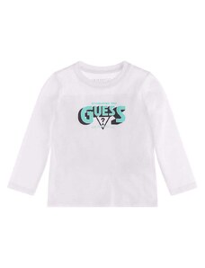 GUESS K Παιδικη Μπλουζα Ls T-Shirt N3YI16K8HM4 g011 pure white