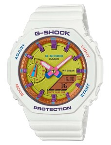 CASIO G-Shock Bright Summer GMA-S2100BS-7AER White Rubber Strap Limited Edition
