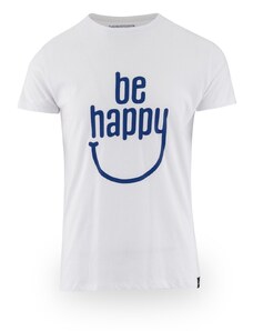 VAN HIPSTER T-shirt Ανδρικό με Στάμπα - Άσπρο - 005004
