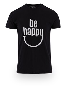 VAN HIPSTER T-shirt Ανδρικό με Στάμπα - Μαύρο - 001005