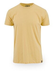 VAN HIPSTER Basic Ανδρικό T-shirt - Κίτρινο - 008002