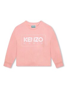 Παιδική μπλούζα Kenzo Kids χρώμα: ροζ