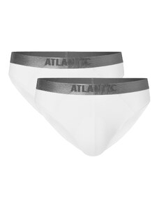 Ανδρικά σλιπ ATLANTIC Mini 2Pack - λευκό
