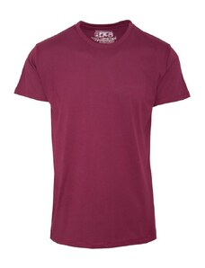 VAN HIPSTER Basic Ανδρικό T-shirt - Μωβ - 020004