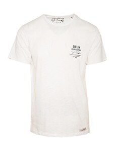 VAN HIPSTER Ανδρικό T-shirt με Στάμπα - Άσπρο - 005005