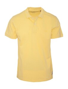 VAN HIPSTER Ανδρική Μπλούζα Μονόχρωμη Polo Pique - Κίτρινο - 008004