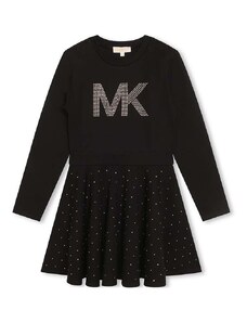 Παιδικό φόρεμα Michael Kors χρώμα: μαύρο
