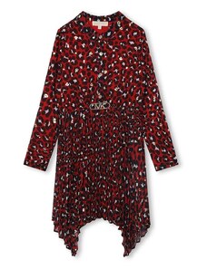 Παιδικό φόρεμα Michael Kors χρώμα: κόκκινο
