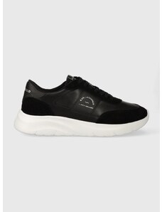 Δερμάτινα αθλητικά παπούτσια Karl Lagerfeld SERGER KC χρώμα: μαύρο, KL53638 F3KL53638
