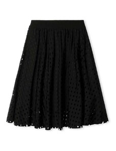 Παιδική φούστα DKNY χρώμα: μαύρο
