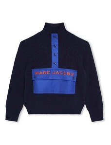 Παιδικό πουλόβερ Marc Jacobs χρώμα: ναυτικό μπλε