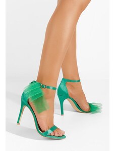 Zapatos Πέδιλα με λεπτό τακούνι Feneta πρασινο