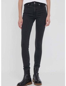 Τζιν παντελόνι Calvin Klein Jeans χρώμα: μαύρο