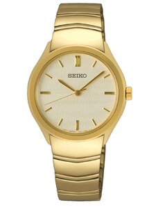 SEIKO Conceptual Series Modern Line - SUR552P1, Gold case with Stainless Steel Bracelet