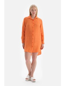Dagi Beach Dress - Πορτοκαλί - A-line