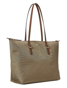 Copenhagen Studios Μεγάλη τσάντα 'Crosta' καφέ