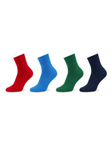 Σετ ψηλές κάλτσες παιδικές 4 τεμαχίων United Colors Of Benetton