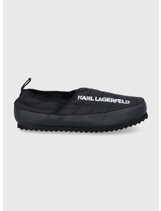 Παντόφλες Karl Lagerfeld KOOKOON χρώμα: μαύρο