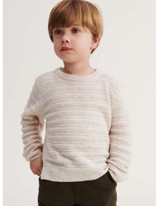 Παιδικό πουλόβερ από μείγμα μαλλιού Liewood χρώμα: μπεζ