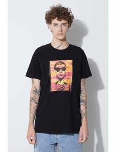 Βαμβακερό μπλουζάκι Maharishi Warhol Polaroid Portrait T-Shirt OCJ χρώμα: μαύρο