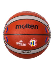 MOLTEN FIBA BASKETBALL WORLD CUP 2023 OFFICIAL GAME BALL REPLICA MODEL SIZE 7 B7G3800-M3P Καφέ