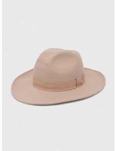 Μάλλινο καπέλο Sisley χρώμα: ροζ