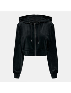 ONLY Onlrebel L/S Cropped Zip Hood Swt