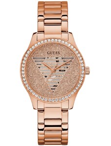 GUESS Lady Idol Crystals - GW0605L3, Rose Gold case with Stainless Steel Bracelet