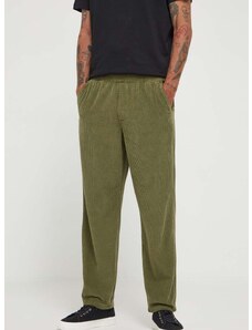 Κοτλέ παντελόνι American Vintage χρώμα: πράσινο