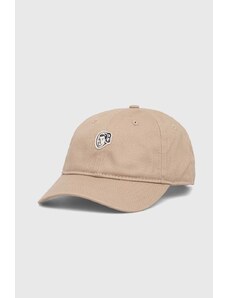 Βαμβακερό καπέλο του μπέιζμπολ Billionaire Boys Club χρώμα: μπεζ