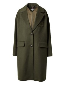 TOMMY HILFIGER Ανοιξιάτικο και φθινοπωρινό παλτό σκούρο πράσινο