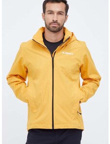 Αδιάβροχο μπουφάν adidas TERREX Multi RAIN.RDY ανδρικό, χρώμα: κίτρινο