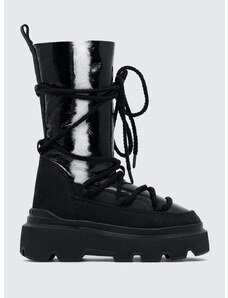Δερμάτινες μπότες χιονιού Inuikii Endurance Cozy χρώμα: μαύρο, 75102-144 F375102-144