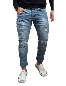 Senior - 547 - Slim Fit - Blue Denim - Παντελόνι Jeans