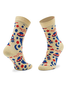 Σετ ψηλές κάλτσες παιδικές 3 τεμαχίων Happy Socks