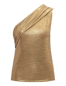 RALPH LAUREN Top Delfino-One Shoulder-Pullover 200909036001 new bronze