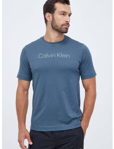 Μπλουζάκι προπόνησης Calvin Klein Performance χρώμα: γκρι