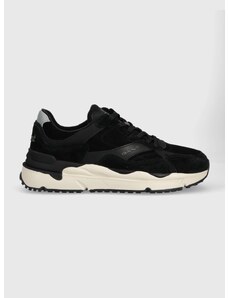 Σουέτ αθλητικά παπούτσια Gant Zupimo χρώμα: μαύρο, 27634234.G00 F327634234.G00