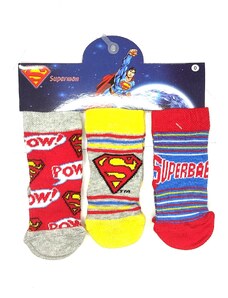 OEM Βρεφικές Κάλτσες Tres Chic “Superbaby” (3 Pack)